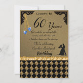 60e verjaardag van de blauwe Pareltjes van de Part Kaart (Voorkant)