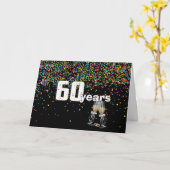 60e verjaardag van de conferentie kaart (Gele Bloem)