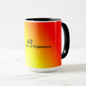 60e verjaardag van de ervaringen mok (Voorkant rechts)