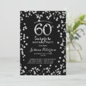 60e verjaardag van de feestdag kaart (Staand voorkant)