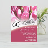 60e verjaardag van de Floral Kaart (Staand voorkant)