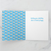 60e verjaardag van de geboorte Daisy Kaart (Binnen)