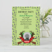 60e verjaardag van de Hongerjacht op Camouflage Kaart (Staand voorkant)