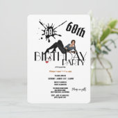 60e verjaardag van de Kassy-dame van de Kassy Kaart (Staand voorkant)