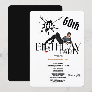 60e verjaardag van de Kassy-dame van de Kassy Kaart