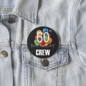 60e verjaardag van de Ronde van de 60-partijengroe Button 7,6 Cm (In situ)