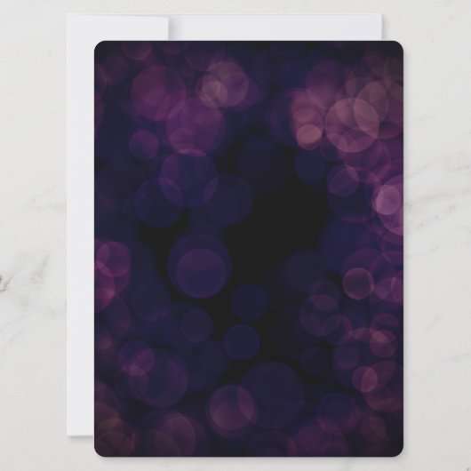 60e verjaardag van de uitnodiging (Achterkant)