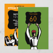 60e verjaardag van de uitnodiging van de partij bi (Voorkant / Achterkant)