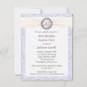 60e verjaardag van de Uitnodiging van de Partij va (Achterkant)