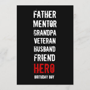 60e verjaardag van de uitnodiging van Hero-partij