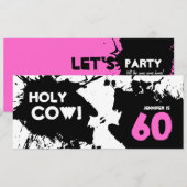 60e verjaardag van de uitnodigingen van de Partij  (Voorkant / Achterkant)