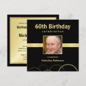 60e verjaardag van de Uitnodigingen van de Partij  (Voorkant / Achterkant)