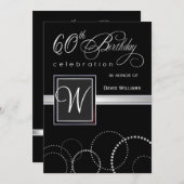60e verjaardag van de Uitnodigingen van de Partij (Voorkant / Achterkant)