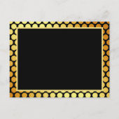 60e verjaardag van de zwarte gouden stippen - uitn briefkaart (Achterkant)