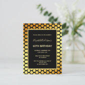 60e verjaardag van de zwarte gouden stippen - uitn briefkaart (Staand voorkant)