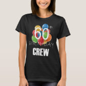60e verjaardag van het 60-jarig bestaan van het 60 t-shirt (Voorkant)