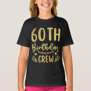 60e verjaardag van het 60-jarig kindermeisje T-Shi T-shirt