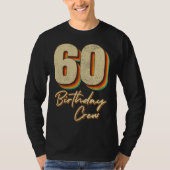60e verjaardag van het 60-jarig Man LS T-Shirt (Voorkant)