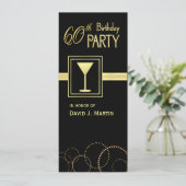 60e verjaardag van uitnodigingen van de partij - h (Staand voorkant)