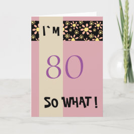 60e verjaardag voor haar Funny Motivational Kaart