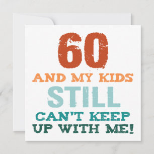 60e verjaardag voor ouders kaart