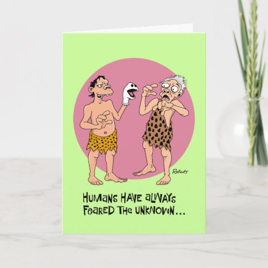 60e verjaardag: Voorlopige angst Kaart (Voorkant)