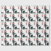 60e verjaardag Weemens nieuwe grappige heks alstub Cadeaupapier (Vlak)