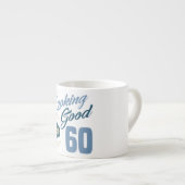 60e verjaardag Ziet er goed uit Espresso Kop (Voorkant rechts)