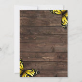 60e verjaardag Zonnebloem Uitnodiging (Achterkant)