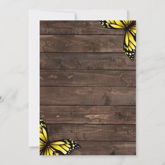 60e verjaardag Zonnebloem Uitnodiging (Achterkant)