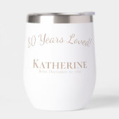 60e Verjaardagscadeau–Sassy op 60! Elegant Neutraa (Links)