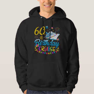 60e verjaardagscruise B-Day Party Mannen Hoodie