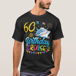 60e verjaardagscruise B-Day Party Mannen T-shirt