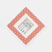 60e verjaardagsfeest accessoires decor servet (Hoek)