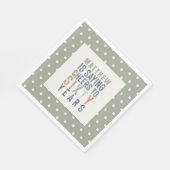 60e verjaardagsfeest accessoires decor servet (Hoek)