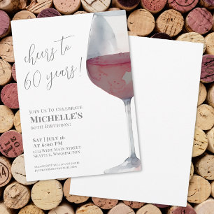 60e verjaardagsfeest juichen voor zestig kaart