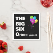 60e verjaardagsfeest krijgt oude Humor Servet (Insitu)