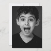 60e Verjaardagsfeest zwart goud nu foto Kaart (Achterkant)