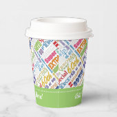 60e verjaardagsfeestje gepersonaliseerde geschenke papieren bekers (Rechts)