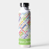 60e verjaardagsfeestje gepersonaliseerde geschenke waterfles (Links)