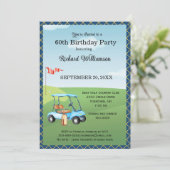 60e verjaardagsfeestje Mannen Kaart (Staand voorkant)