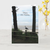 60e verjaardagskaarten kaart (Gele Bloem)