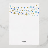 60e verrassing verjaardagsfeestje uitnodiging eleg (Achterkant)