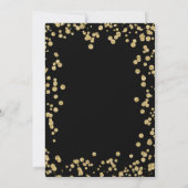 60e verrassing verjaardagsfeestuitnodiging kaart (Achterkant)