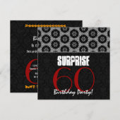 60e verrassingsdag rood zwart, V02B2 Kaart (Voorkant / Achterkant)