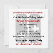 60e verrassingsdag: zwart rood wit kaart (Achterkant)