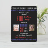 60e Verrassingsverjaardagsfeestje voor mannen Zijn Kaart (Staand voorkant)