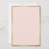 60e zestigste 60e verjaardag Roze Floral Kaart (Achterkant)