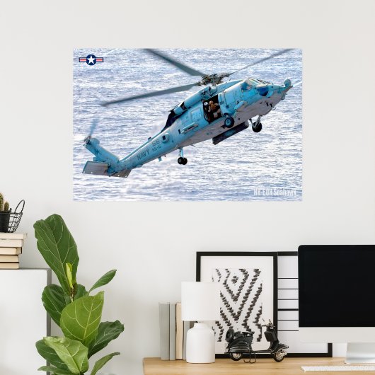 60H SEAHAWK POSTER (Thuiskantoor)
