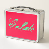 60ies 60s 60er Style Gelato Ice neon-pink-green (Voorkant)